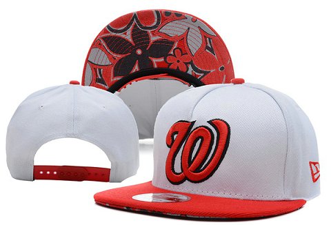 Washington Nationals MLB Snapback Hat XDF11